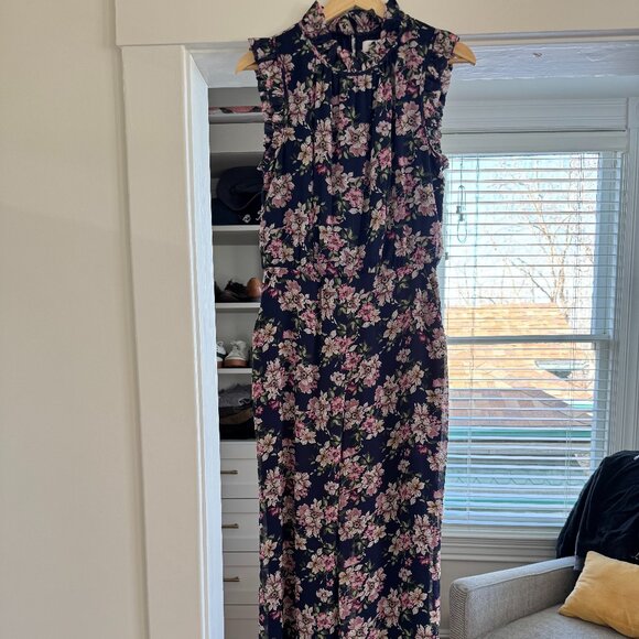 Anthropologie - Ali & Jay Troubadour Jumpsuit (navy/lilac) - Picture 5 of 7